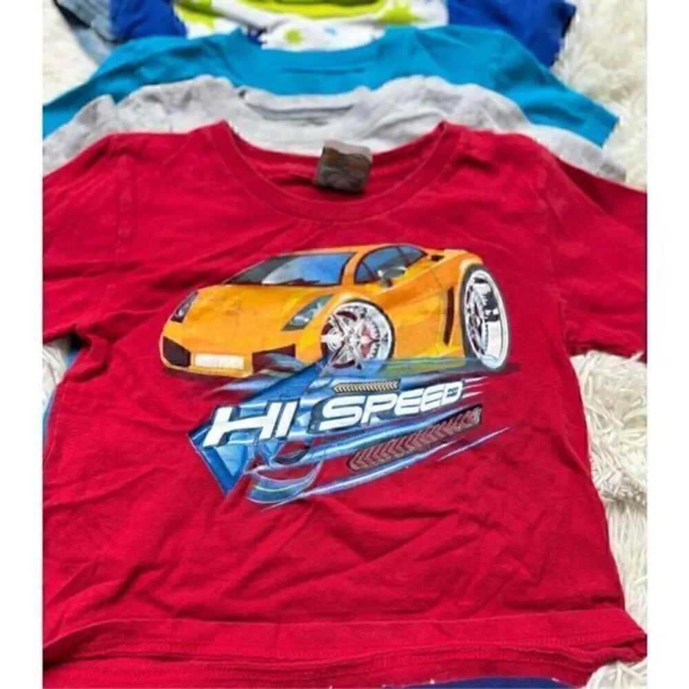 6 piece size 18-24 months toddler Graphic Tees & Bundle by Disney, Cherokee